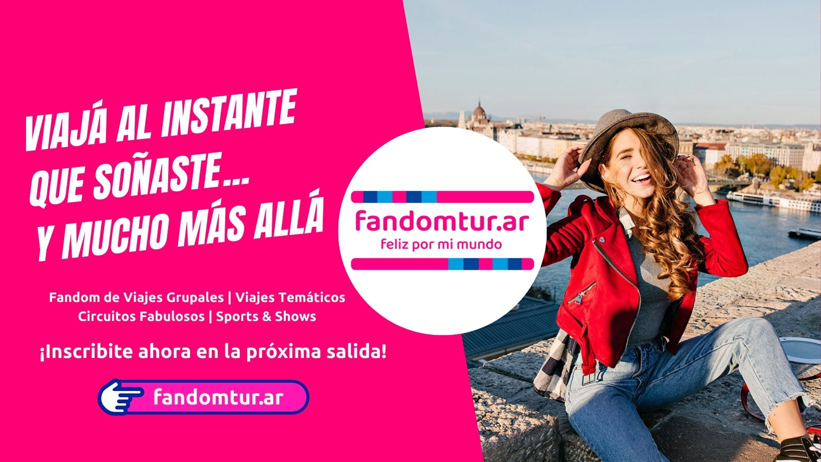 Fandomtur.ar Fandom de Viajes Feliz por mi Mundo Popup Septiembre V2 2025 851px